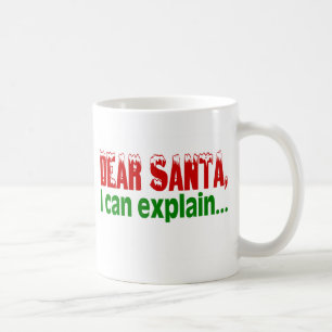 Liebe Sankt, die ich erklären kann Kaffeetasse