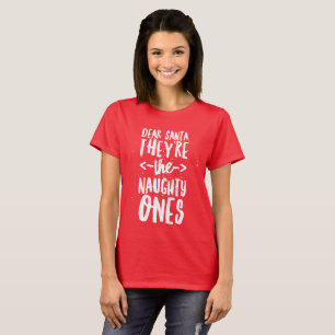 Liebe Sankt, sind sie die frechen T-Shirt