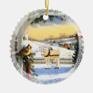 Liebe Sankt-Verzierung Keramik Ornament