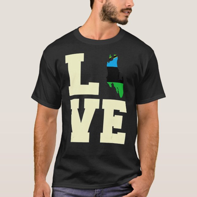 Liebe Sansibar T-Shirt (Vorderseite)