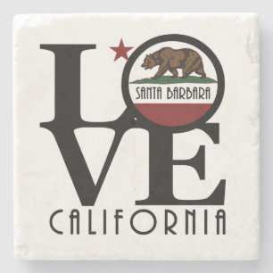 LIEBE Santa Barbara Kalifornien Steinuntersetzer