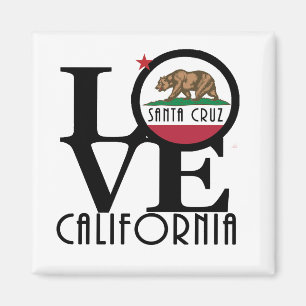 LIEBE Santa Cruz Magnet