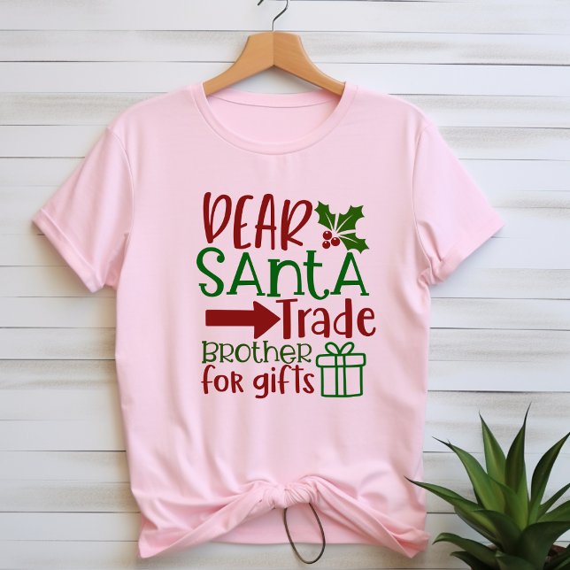 Liebe santa Handelsbruder für Geschenke T - Shirt (Von Creator hochgeladen)