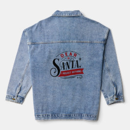 Liebe Santa I Bedret Nothing | Weihnachten Jeansjacke