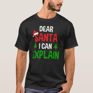 Liebe Santa I kann sonnige Weihnachten erklären T-Shirt