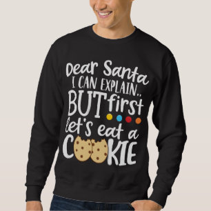 Liebe Santa I kann Weihnachten Niedlich erklären Sweatshirt