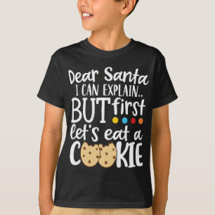 Liebe Santa I kann Weihnachten Niedlich erklären T-Shirt
