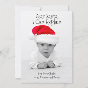 Liebe Santa I kann Weihnachten Personalisiert erkl