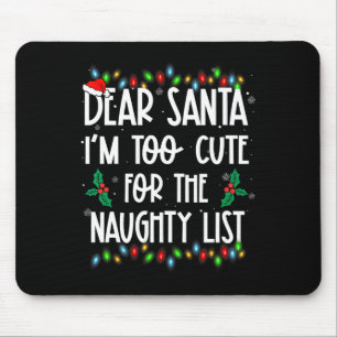 Liebe Santa Im zu Niedlich für die schändliche Lis Mousepad