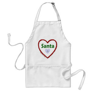 Liebe Santa Schürze