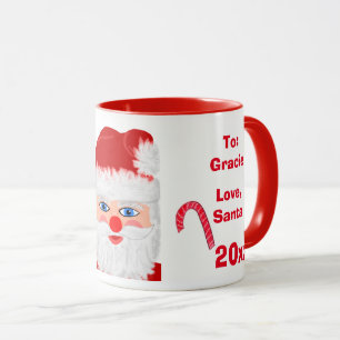 Liebe Santa Weihnachtsname Tasse