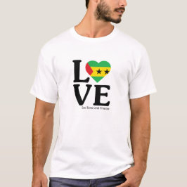 Liebe Sao Tome und Principe T-Shirt
