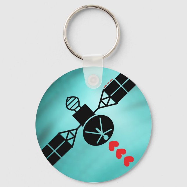 Liebe Satellite Schlüsselanhänger (Vorderseite)