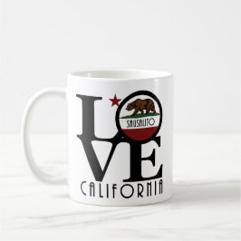 LIEBE Sausalito CA Kaffeetasse