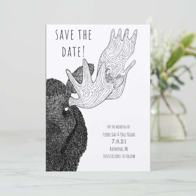 LIEBE - SAVE THE DATE (Stehend Vorderseite)