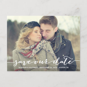 Liebe   Save the Date Postkarte