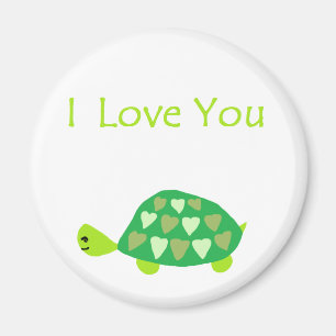 Liebe-Schildkröte Magnet
