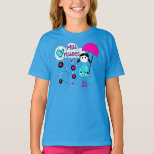 Liebe-Schlamm-Pfützen des Mädchen-I T-Shirt