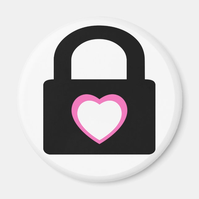 Liebe schloss sich ein. magnet (Vorne)