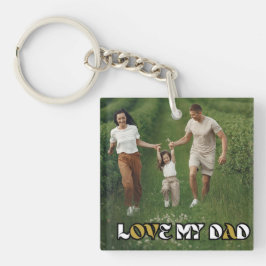 Liebe Schlüsselkette meines Vaters Schlüsselanhänger