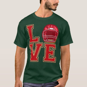 LIEBE Schneiden Kansas City Chiefs Tailgater Rette T-Shirt
