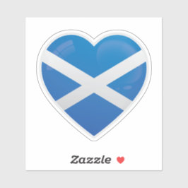 Liebe Schottland Aufkleber