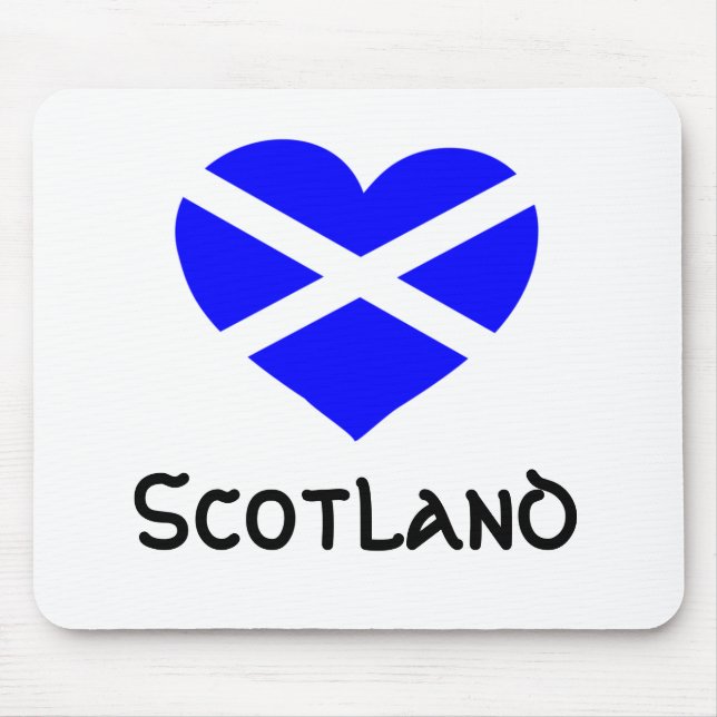 Liebe Schottland Mousepad (Vorne)