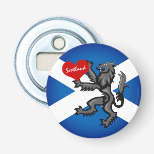 Liebe Schottland, Rampant, Herz und Schottische Fl Flaschenöffner