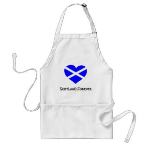Liebe Schottland Schürze