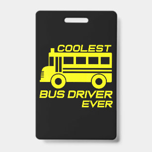 liebe Schulbusfahrer coolster Busfahrer Ausweis