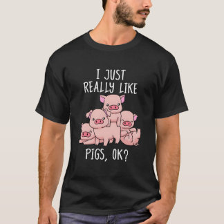Liebe Schwein Schweine Schweine T-Shirt