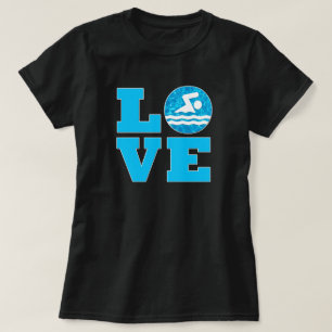 Liebe Schwimmen & Tauchen T-Shirt