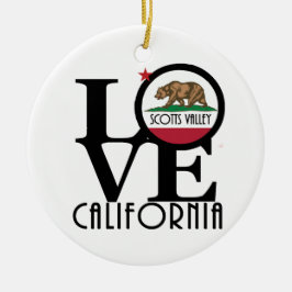 LIEBE Scotts Valley Keramik Ornament