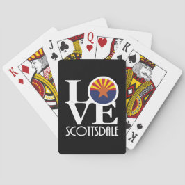 LIEBE Scottsdale Arizona Spielkarten