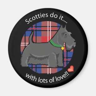 Liebe Scotty Magnet