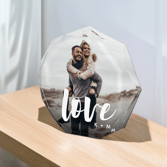 Liebe Script Overlay Personalisierte Paare Foto Bl (Von Creator hochgeladen)