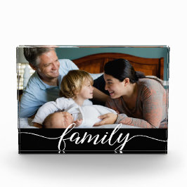 Liebe Script Personalisiert Family Foto