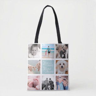 Liebe segnen 16 Foto Tasche
