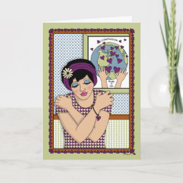 Liebe selbst_A_Gruß Karte