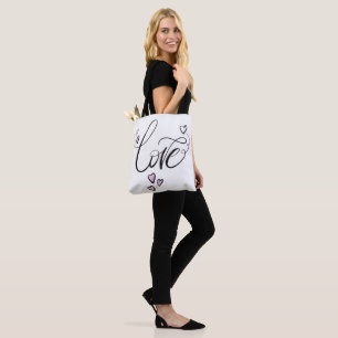 Liebe Serenity Schrift   Chic Mindfulness Grafik Tasche