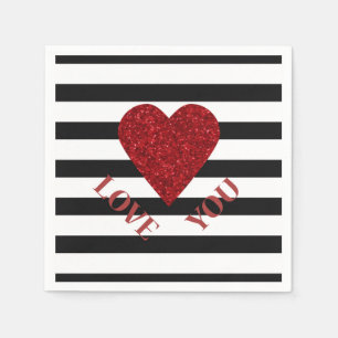 Liebe Serviette