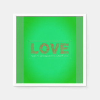 Liebe Serviette