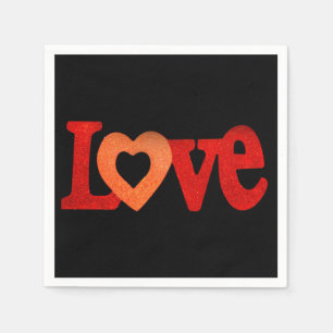 Liebe Serviette