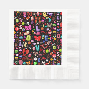 Liebe Serviette