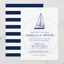 Liebe Set Segeln Wind Rose Schöne Hochzeit Einladu