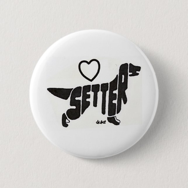 LIEBE-SETZER-KNOPF BUTTON (Vorderseite)