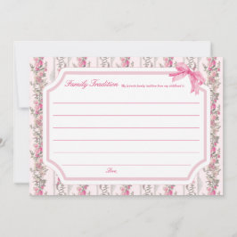 Liebe Shack Babydusche Familienwagentexte Traditio Dankeskarte