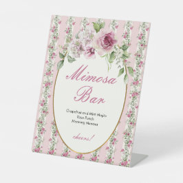 Liebe Shack Verlobte Brautparty Mimosa Bar Sockelschild