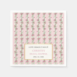 Liebe Shack Verlobte Garden Party Brautparty Serviette