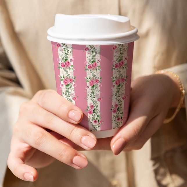 Liebe Shack Verlobte Pink Tee Party Brautparty Pappbecher (Von Creator hochgeladen)